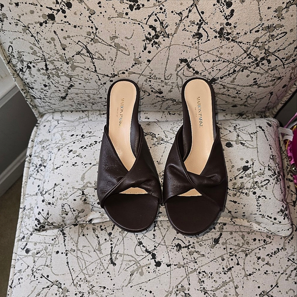 Beautiful Marion Parke open toe heels!!!